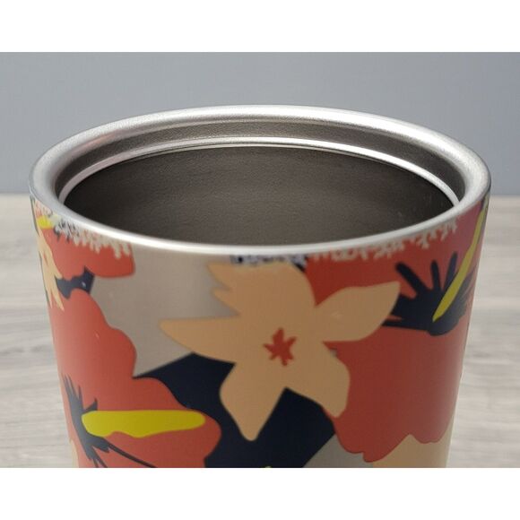 Starbucks 24 oz Tropical Hibiscus Floral Cold Beverage D19 Tumbler without Straw - Picture 6 of 10